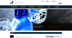 Desktop Screenshot of hakkaisan.com